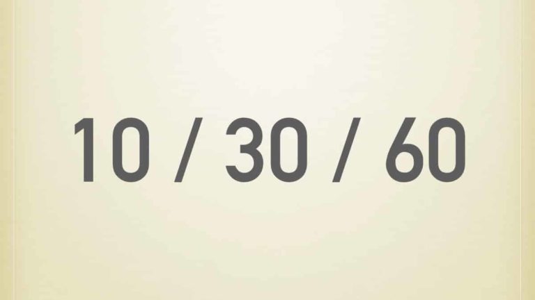 The importance of the 10/30/60 Rule to your retirement income