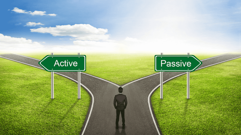 Passive versus active: Which investment style is best in a downturn?