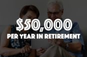 How much super do I need to retire on $50,000 a year?