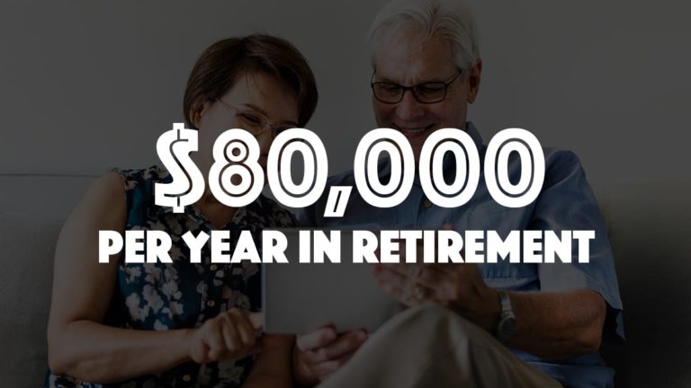 How much super do I need to retire on $80,000 a year?