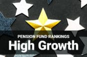 Pension fund rankings: High Growth category (81–95%)