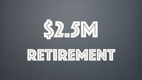 Is $2.5 million in super enough to retire on?