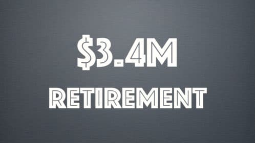 Is $3.4 million in super enough for a couple to retire on?