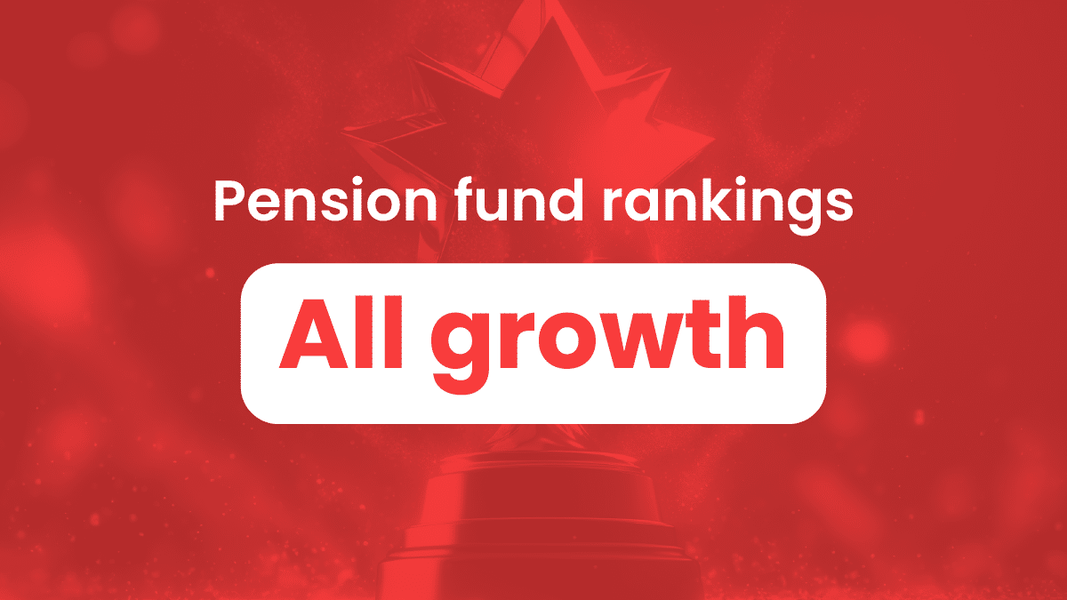 Best performing pension funds: Conservative category (21–40%)