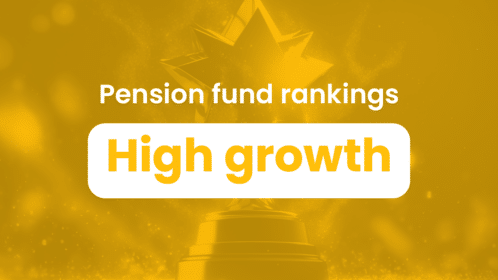 Pension fund rankings: High Growth category (81–95%)