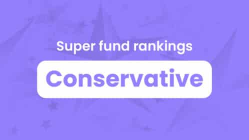 Super fund rankings: Conservative category (21–40%)