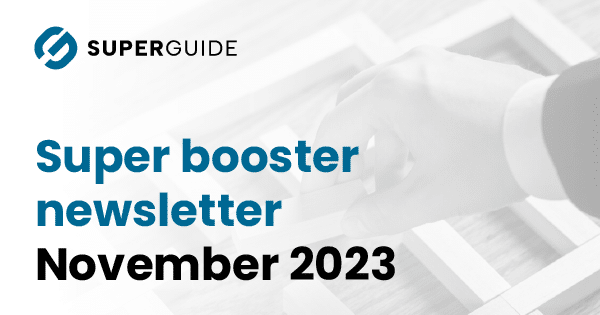 November 2023 Super booster newsletter