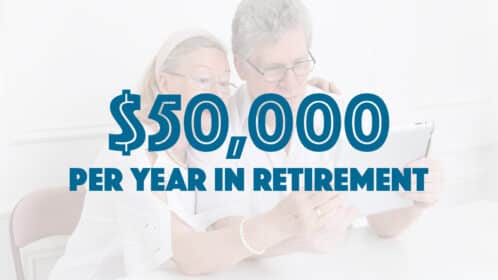 How much super do I need to retire on $50,000 a year?