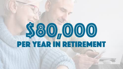 How much super do I need to retire on $80,000 a year?