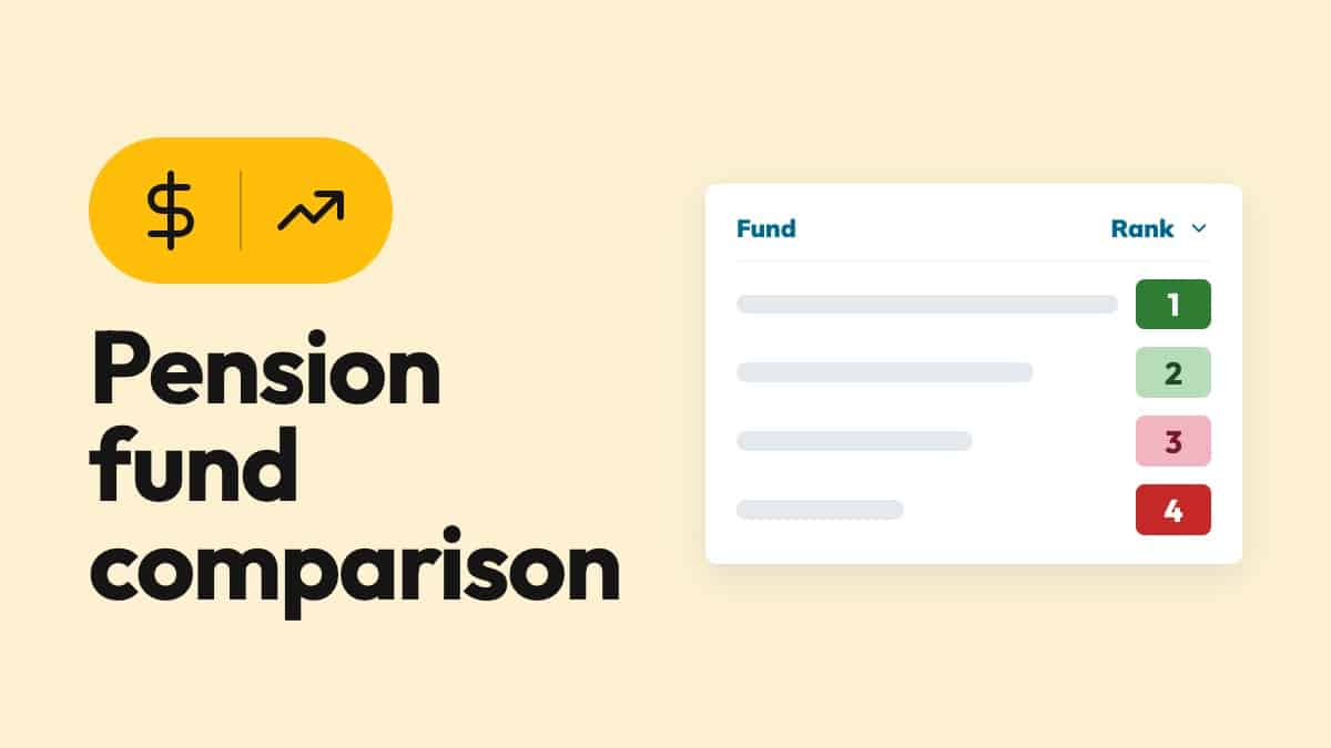 Pension fund comparison tool