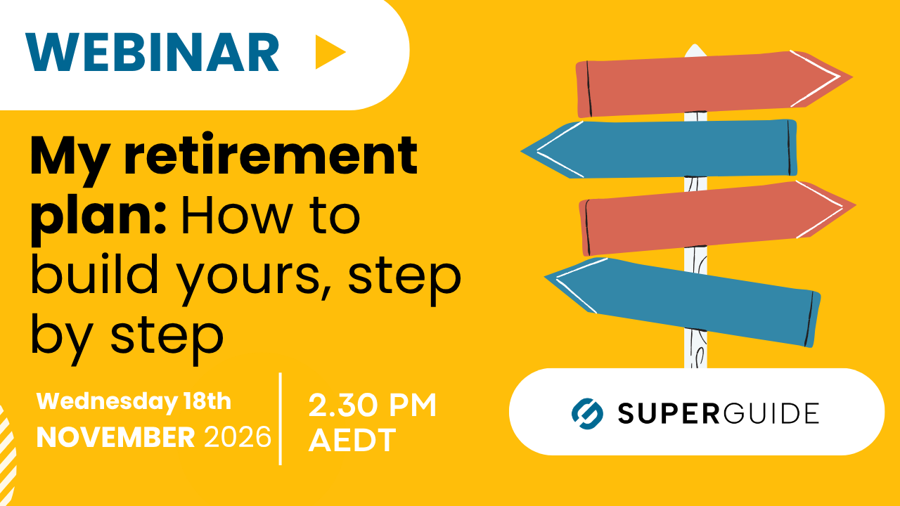 Webinar: My retirement plan: How to build yours, step by step
