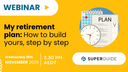 Webinar: My retirement plan: How to build yours, step by step
