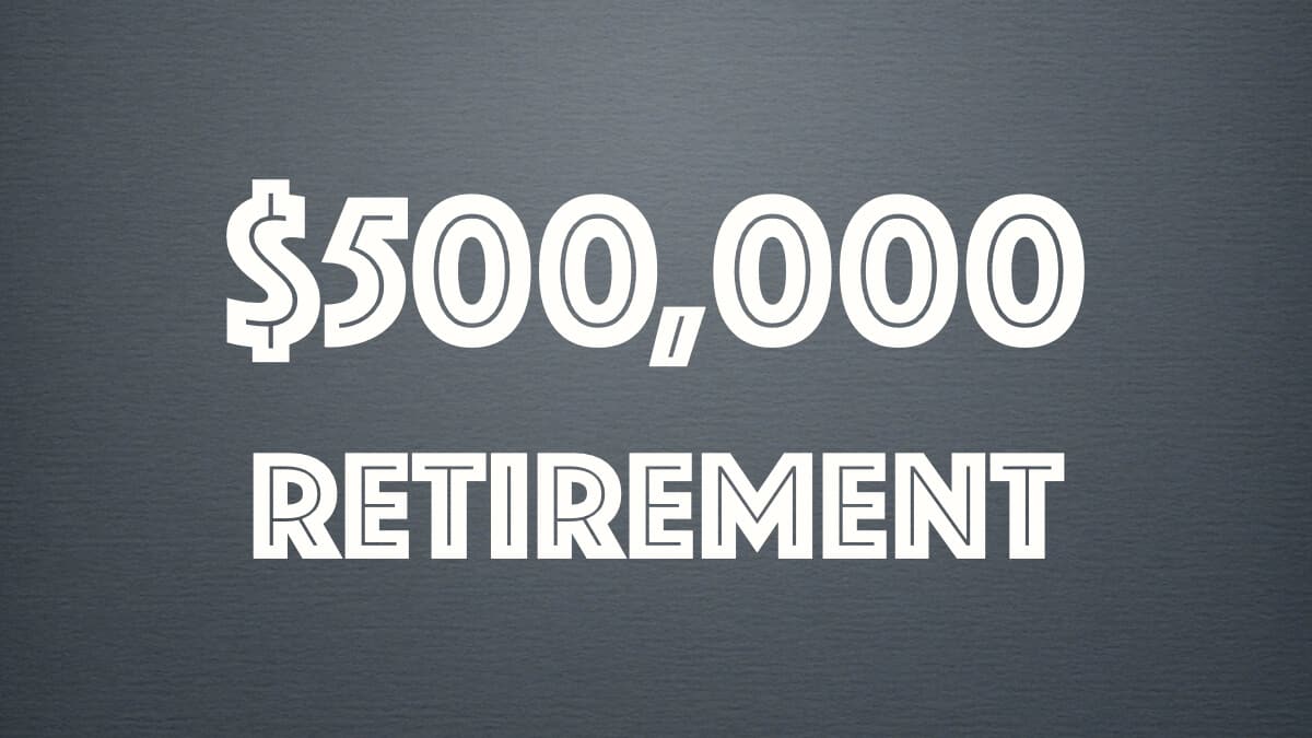 Is $500,000 in super enough to retire on?