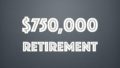 Is $750,000 in super enough to retire on?
